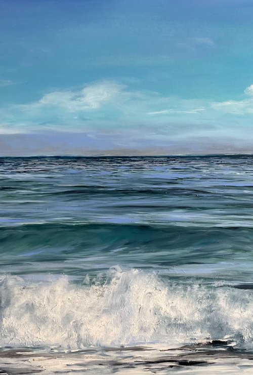 Mediterranean sea by Aflatun Israilov