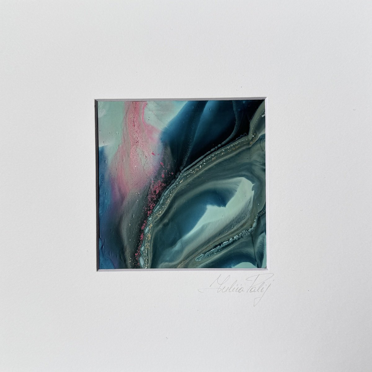 Sea Flower By Yuliia Poraiko, 4 X 4, Artwork For Sale On Artfinder