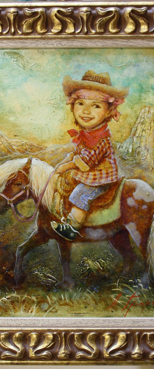 Ковбой.Добродий Анна by Alexandr Dobrodiy