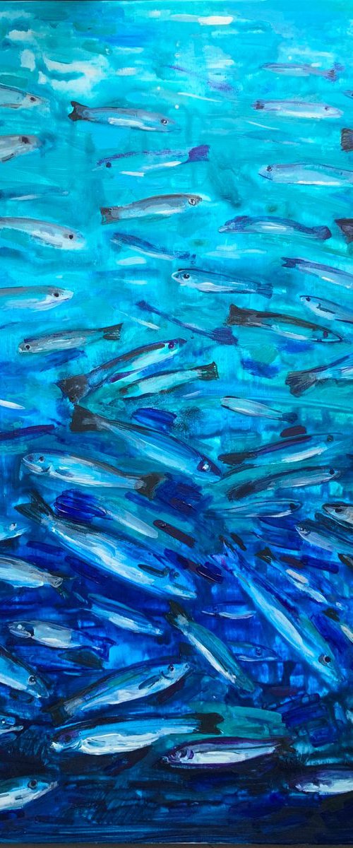 Fish (70x100cm) by Olga Pascari