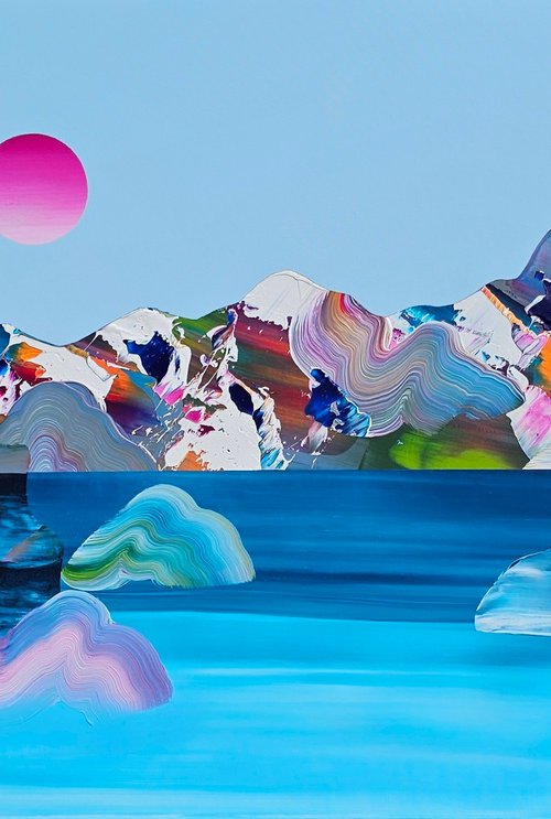 Paysage onirique 826 by Stéphanie Rivet