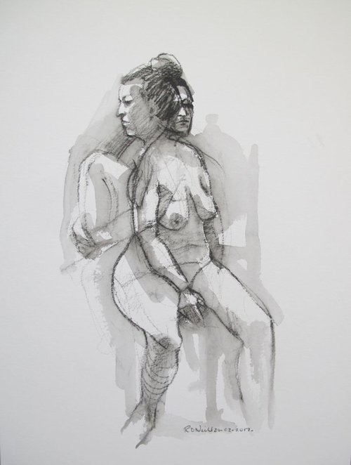 overlapping nudes by Rory O’Neill