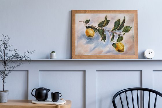 Lemons - Mediterranean still life