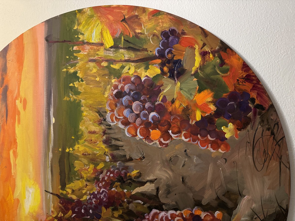 Sun In Toscana By Olena Hromova, 35 X 35, Artwork For Sale On Artfinder