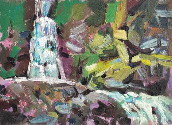 Mountain Waterfall