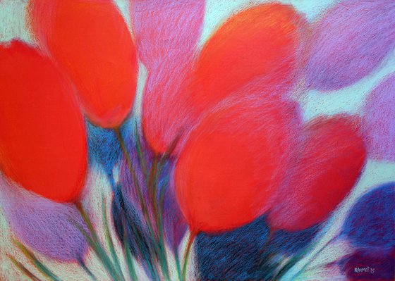Tulips Red 7