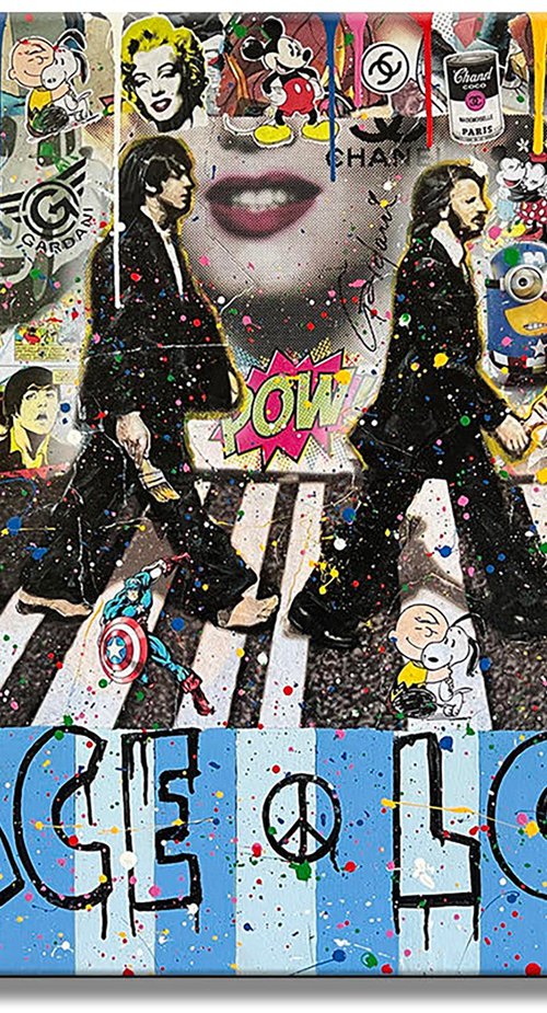 Peace Love D13 by Gardani Art