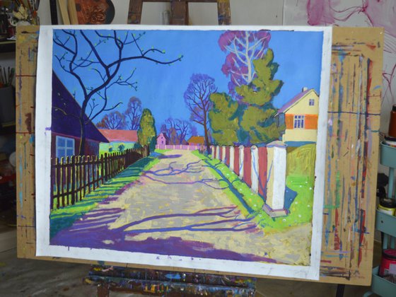 Road No.3 (Road in Spring)
