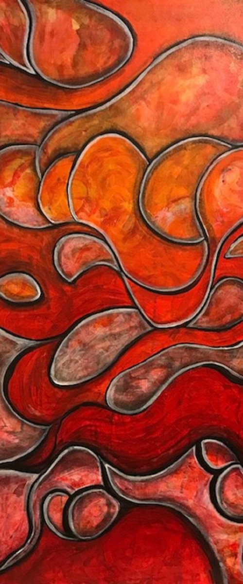 Abstract CZ17019 by Carol Zsolt