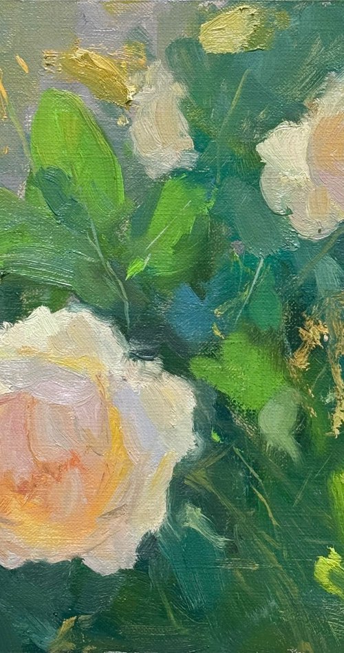 Wollerton Old Hall Roses by Alex James Long