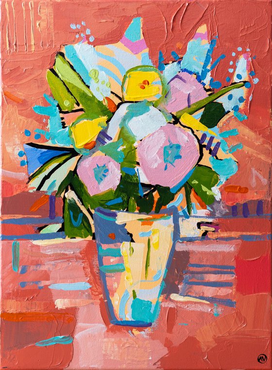 Blooms in Brushstrokes (AV Art)