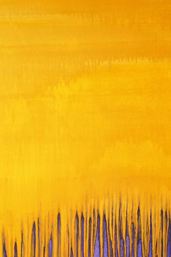 Tuesday (Orange Over Purple)