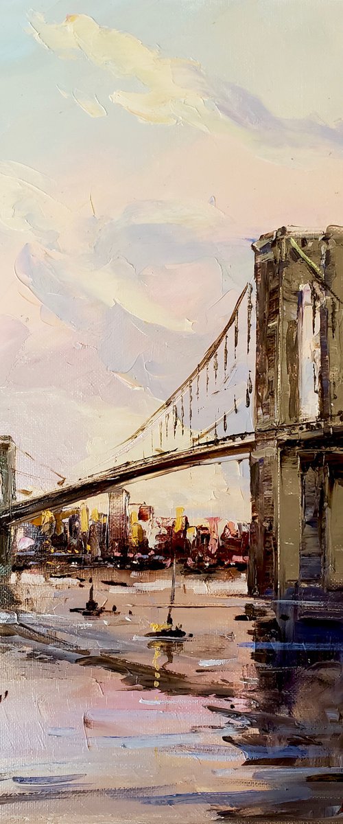 NEW YORK. BROOKLYN BRIDGE. by Irina Alexandrina