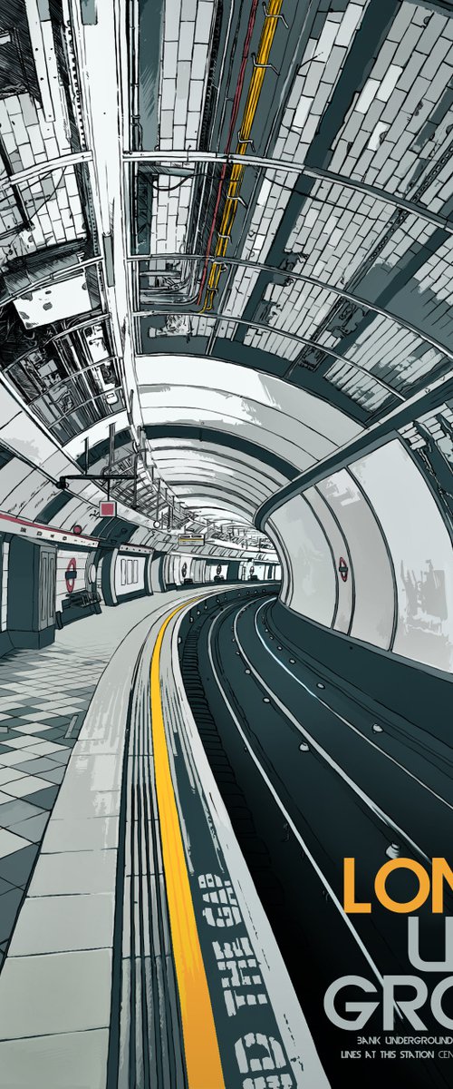 London Underground by Daniel Cullen