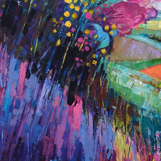 Sunlit Rolling Hills