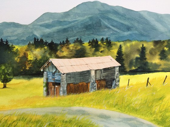 Montana barn