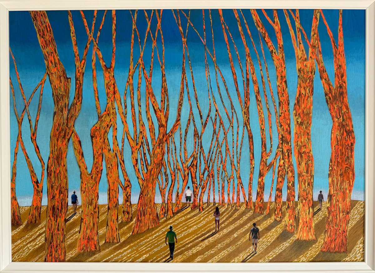 Surrealistic Painting , Deceptions Of Memory N.3 By Stefano Pallara, 28 X 20, Artwork For Sale On Artfinder