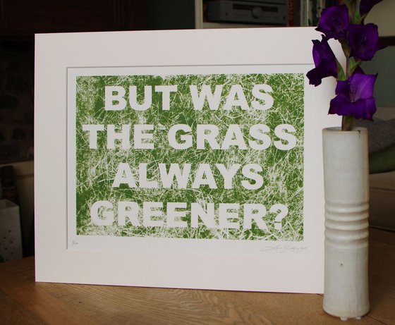 But was the grass always greener?
