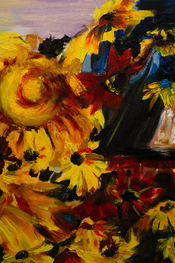 Sunflowers — After Nikolai Fechin