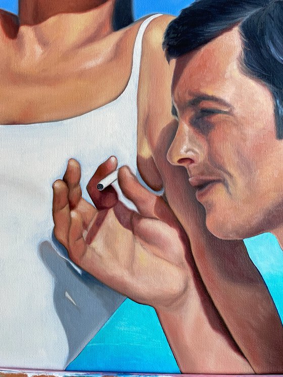 1969LA PISCINE.Romy and Alain