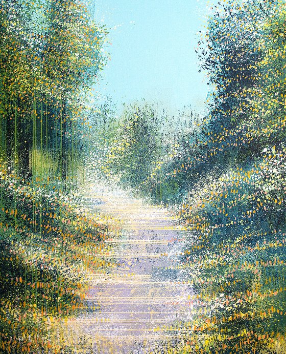 Late Summer Forest Trees