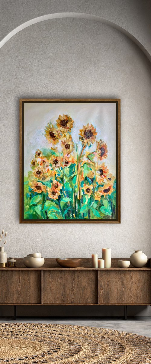 Sunflowers by Olga Pascari