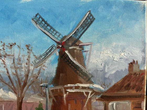 The windmill in Dalen