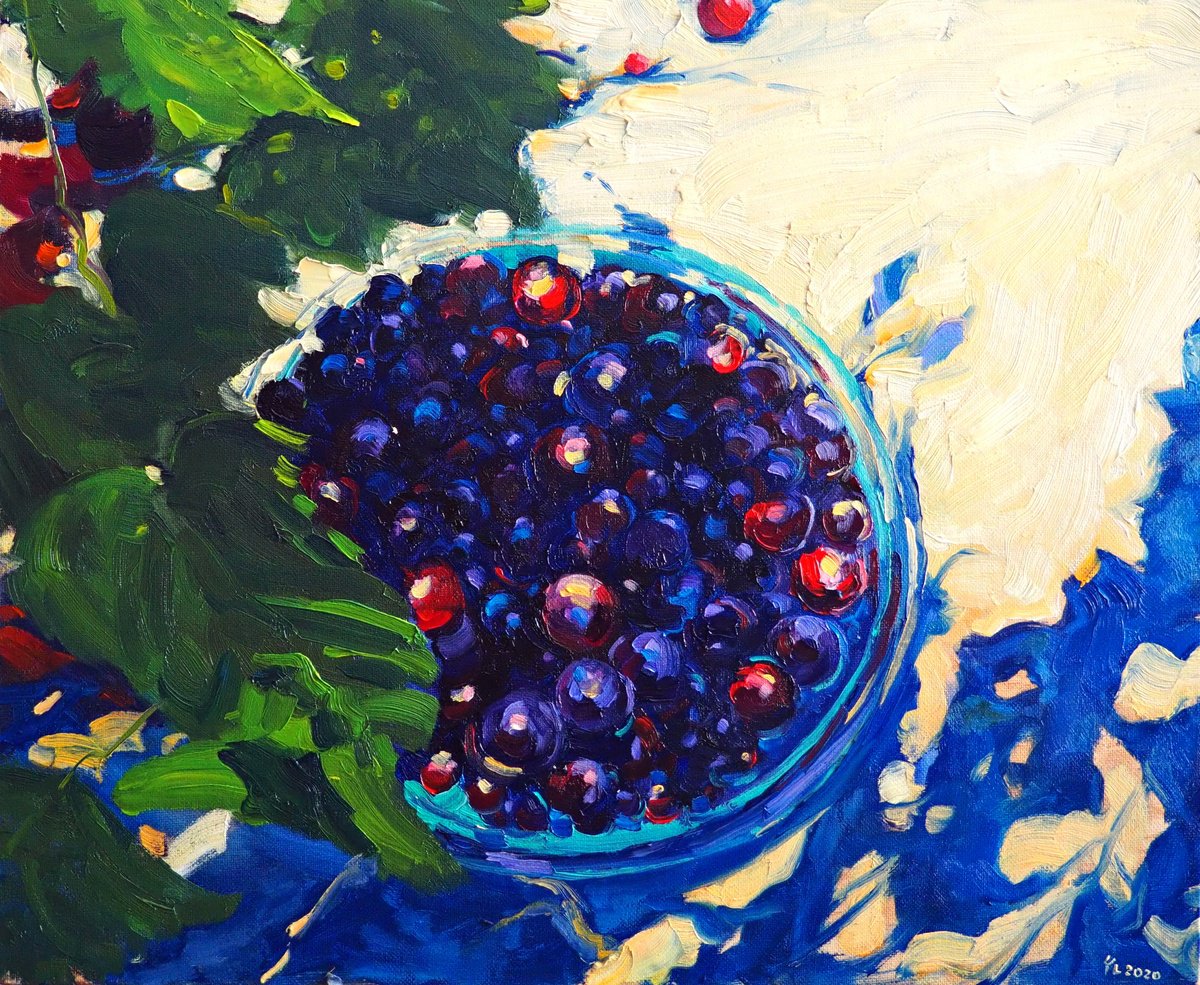 Grapes By Yuanyuan Liu, 18 X 15, Artwork For Sale On Artfinder