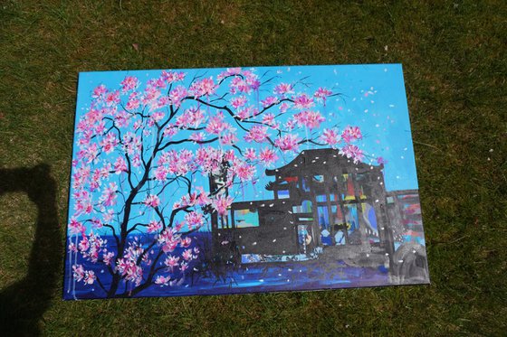 Sakura in Nara