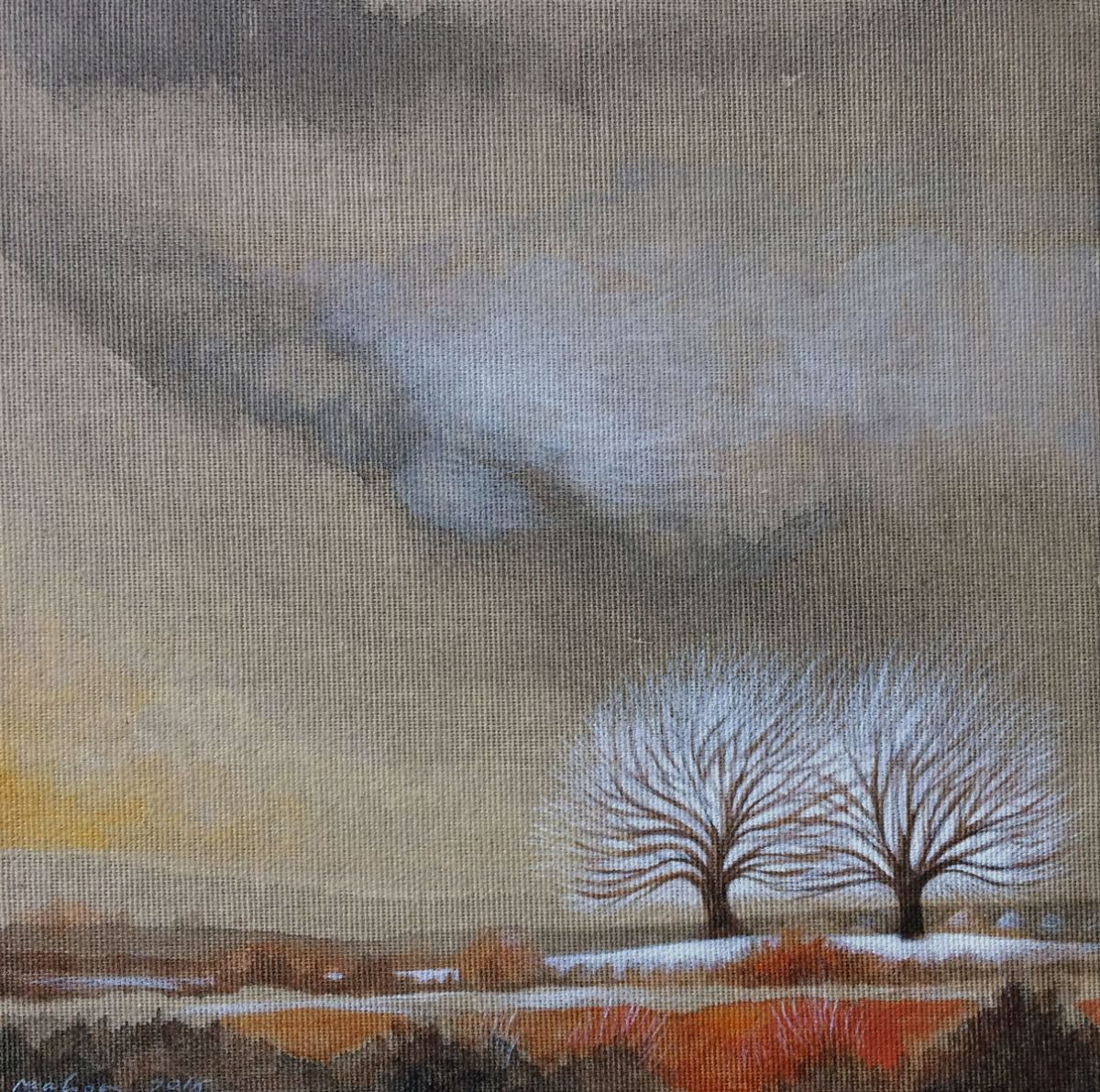 Together (two trees) by Phyllis Mahon