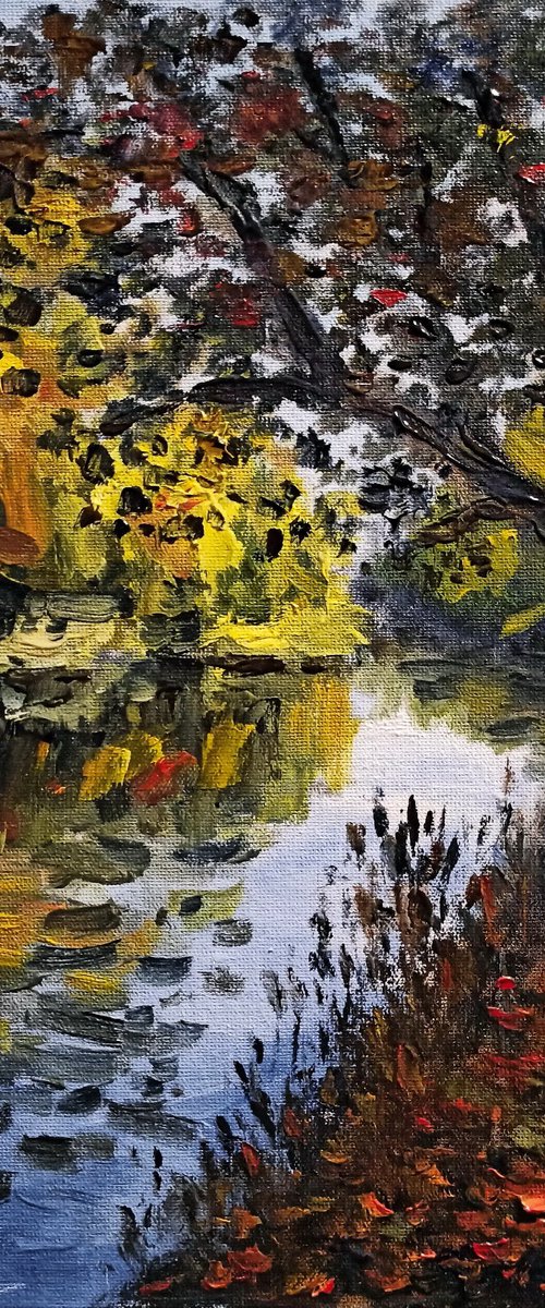 Impression. An Autumn Day by Oleh Rak