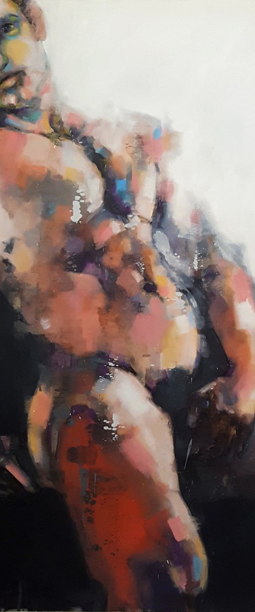 figure with red 3-15-20 by Thomas Donaldson