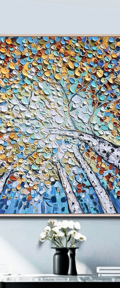 Birch Sky by Lana Guise