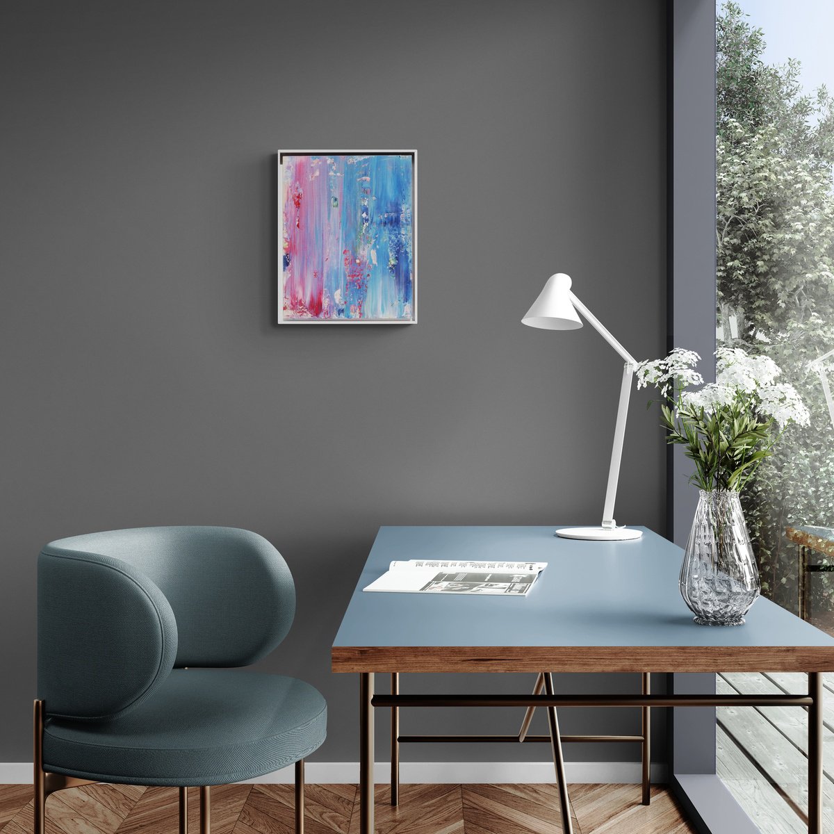 Let Paint Speak Up 21 By Daniela Schweinsberg, 10 X 13, Artwork For Sale On Artfinder