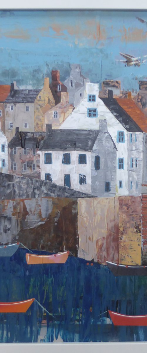 Harbour Textures : Crail by Elaine Allender