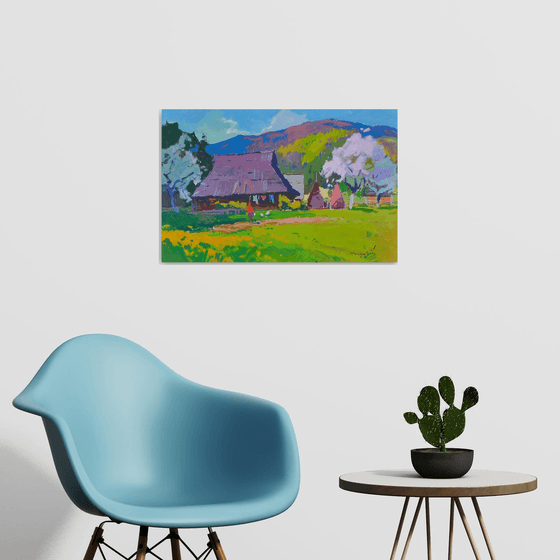 Blooming Courtyard