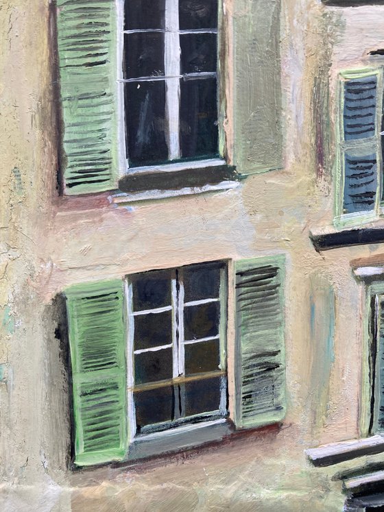 Buildings In Montmartre, Paris