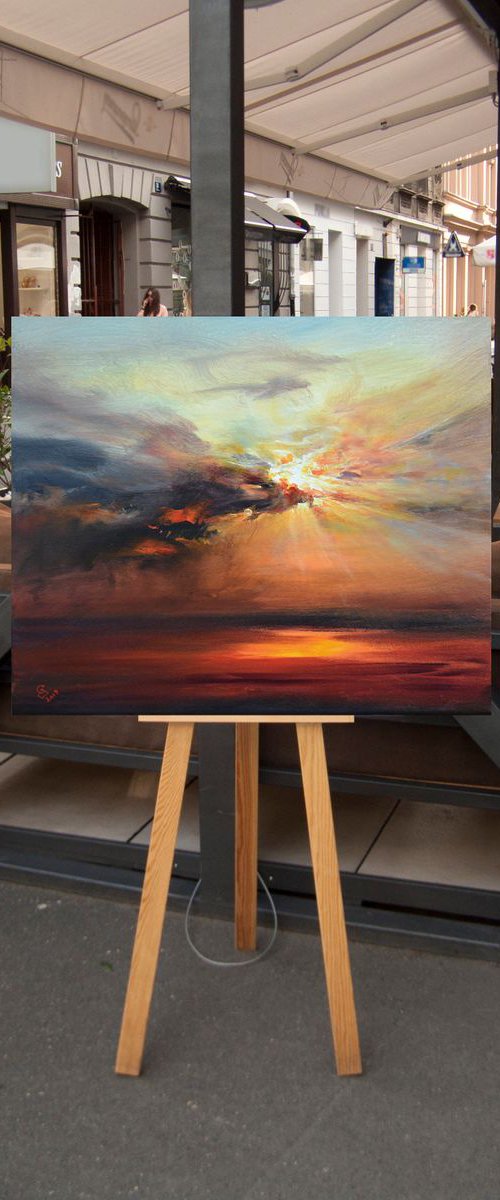 "Darkness sometimes makes you see the light" by Ivan  Grozdanovski