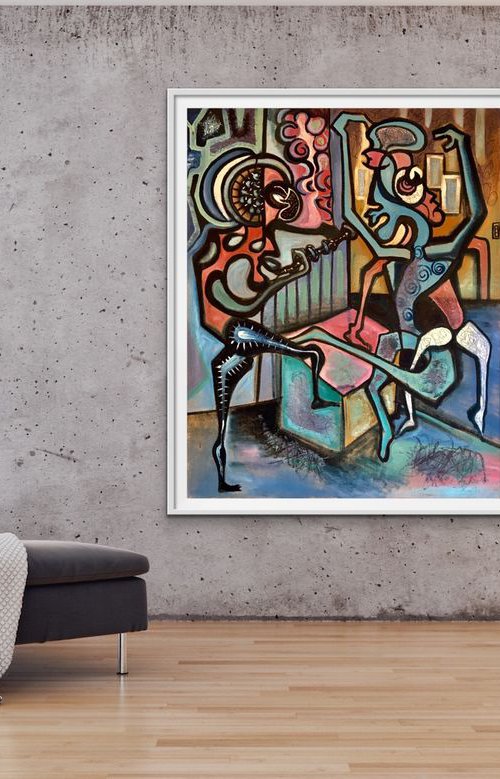 canvas 26 by František Florian by Frantisek Florian