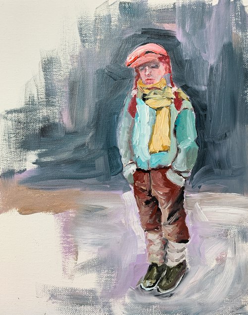 Little girl. by Vita Schagen
