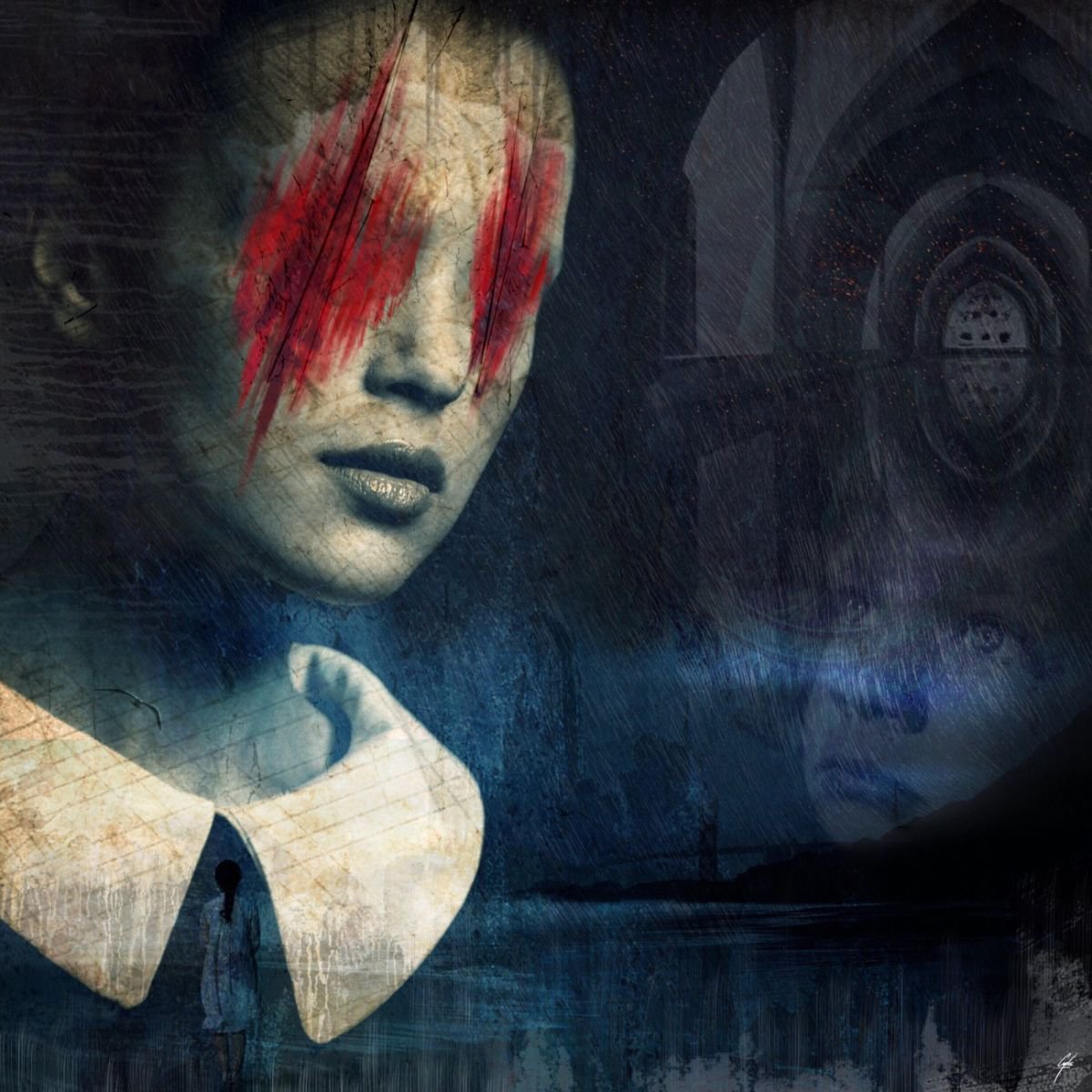 THE DARK INSIDE | 2017 | DIGITAL ARTWORK PRINTED ON PHOTOGRAPHIC PAPER | HIGH QUALITY | LI... by Simone Morana Cyla