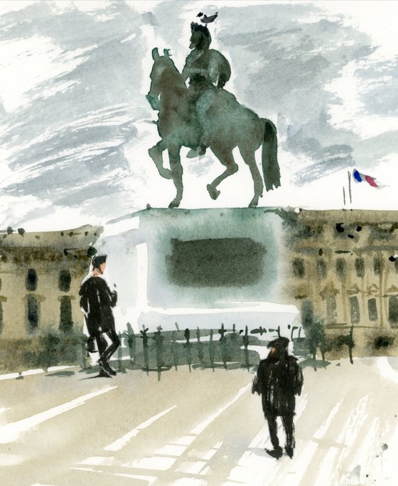 Le bon roi Henri. Paris in February #5