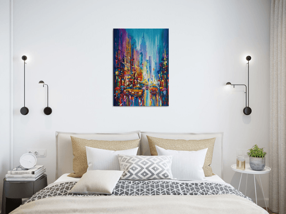 Abstract cityscape (New York)01