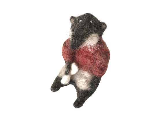 Felted wool Architect shrew