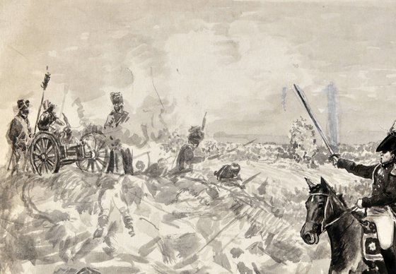 General A.P. Ermolov's counterattack