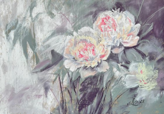 White Peonies 2