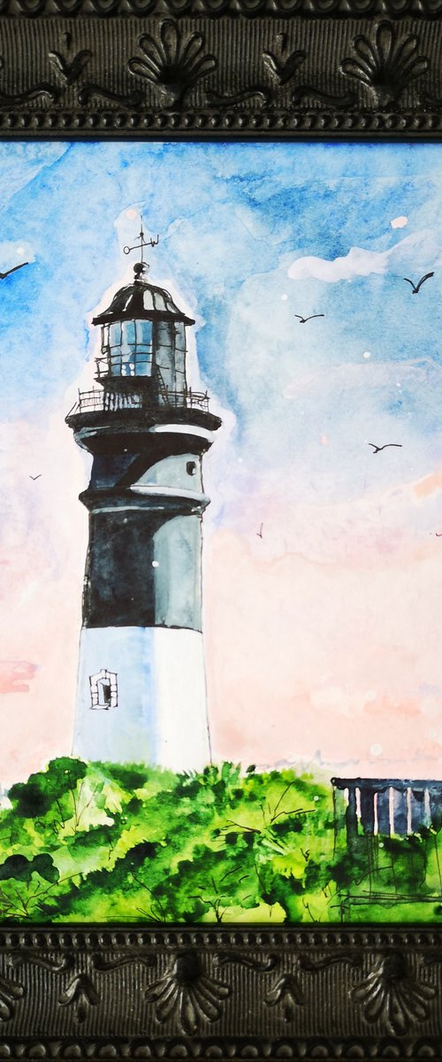 Tallinn's upper lighthouse by Jelena Nova