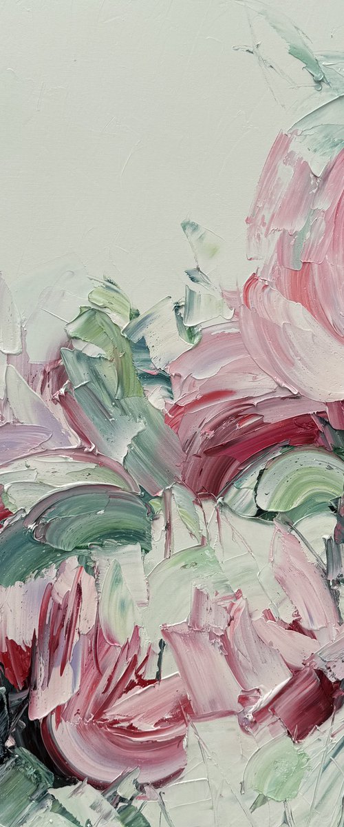 Pink magnolia No 9 by Liliana Gigovic