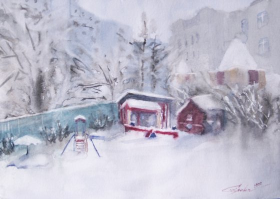 Winter scene