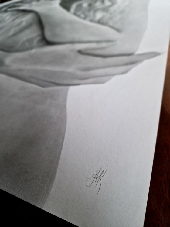 “The Nude Gladiolus”